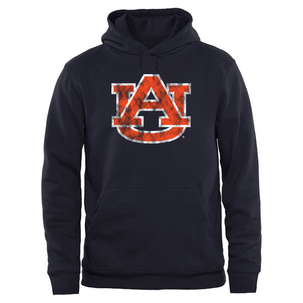Men NCAA Auburn Tigers Big Tall Classic Primary Pullover Hoodie Navy->more ncaa teams->NCAA Jersey